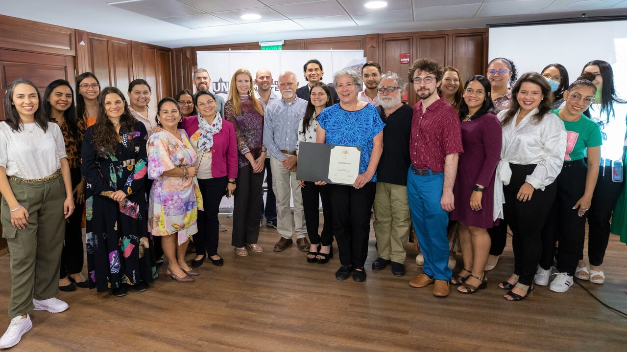 Photo for April Ginther appointed new honorary professor at Universidad del Norte